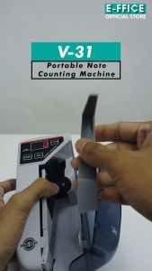 Effice Depot - V-31 Portable Money Bank Note Counting Machine with UV & WM Detection