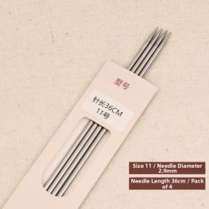 Knitting Needles for Sweaters and Hats Long Thick Straight