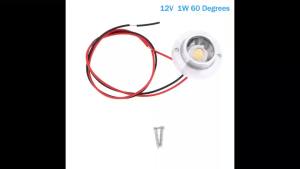 DC5V 12V 24V 1W LED High Brightness Spotlight With Visible And Concealed Installation Embedded LED Spotlight Source For Kitchen
