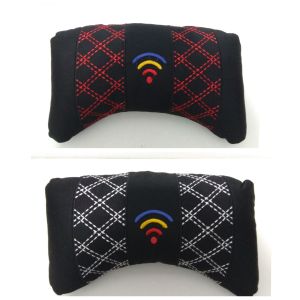 Bantal Mobil Murah Bordir Kain Benang 1 pc