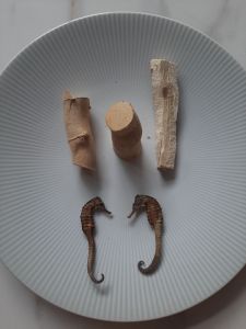 Herbal Akar pasak bumi 3 potong + kuda kering 2pcd