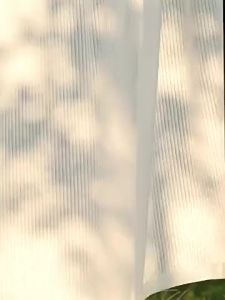 DIHUANTUO | Thickened Light-Penetrable Non-Transparent Vertical Stripes White Voile Curtain