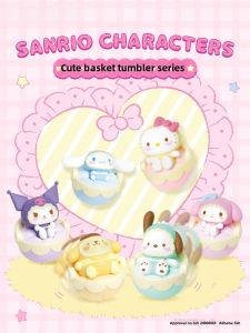 Sanrio Cradle Tumbler Cute Cute Bean Mini Cute Kitty Cute Grain Blind Bag Clow M Cinnamon Dog Ornaments
