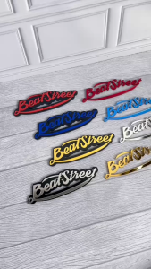 EMBLEM BEAT STREET AKRILIK 3D LOGO TIMBUL TEBAL 2 MM 3MM + PEREKAT / STICKER KACA TEMPEL LOGO SET SEPASANG KANAN KIRI HONDA BEAT STREET TAHUN 2016 - 2023 ANEKA WARNA ACRILYC GRADE A EMBLEM STIKER MOTOR MATIC HONDA PNP EMBLEM LOGO BODY FULL WARNA TWOTONE