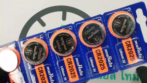 ถ่านกระดุม Sony / Murata CR2025 Lithium 3V ของแท้ แบ่งขาย 1ก้อน