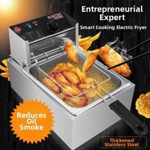 Double Tank Electric Fryer Commercial Deep Fryer