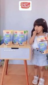 Fish Stick Dapur Sehati Cemilan Anak Sehat Tanpa MSG Bebas Gluten Rasa Roasted Corn Barbeque Seaweed Cemilan Ikan Sehat