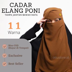 Niqob Cadar Elang Poni Exclusive Shofa - ottustore.id