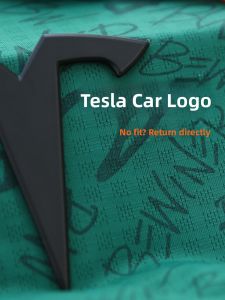 KVS | Blackened Emblem Decal for Tesla Model 3/Y