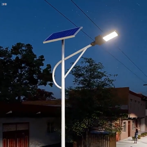 Heavy Duty Steel Light Pole for LED Solar Street Light Bracket Outdoor 3M/4M/5M Split Design Pole