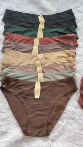 Victoria Spring Women Plain Silk Seamless Panties 3 Pcs Per Pack 1617