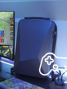 BOPAI 61-93318A Tas Ransel Gaming 15.6 Inch USB Hardshell Backpack TSA