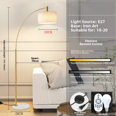 QIXIONG | Nordic Style Modern Smart Control Floor Lamp