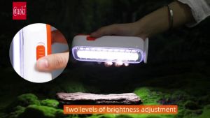 Lampu Emergency AOKI AK-7821 Light LED 35 SMD Rechargeable Baterai Cas Isi Ulang USB-C Tahan 20 Jam