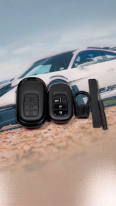 Honda CRV XRV HRV Civic 2022 - 2025 Leather Remote Key Cover Case Accessories