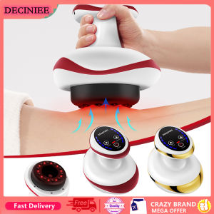 DECINIEE Home Electric Guasha Scraping Massage Cupping Body Massager Vacuum Cans Suction Cup Heating Fat Burner Anti-cellulite Massager