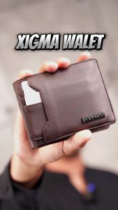 EVERNEXT - DOMPET KULIT PRIA DOMPET PENDEK DOMPET LIPAT PRIA DOMPET KARTU DOMPET BIFOLD XIGMA WALLET
