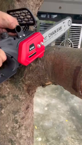 【Malaysia Store+In Stock】Cordless Chain saw 21V 12Inch 900W Electric Chainsaw Rechargeable Cutter Chainsaw Tree Cutting Saw For Mekitor Battery Upgraded product in 2025 Equipped with oil box 5 YEAR WARRANTY