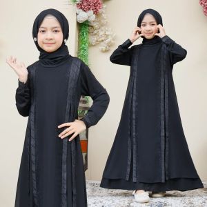 GAMIS ABAYA ANAK SHIREN USIA 7-12 THN// GAMIS LEBARAN ANAK CANTIK TERBARU 2025