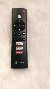 Remote điều khiển tivi Casper mẫu 03 Điều Khiển TV Casper Internet Có Giọng Nói - Tặng kèm pin