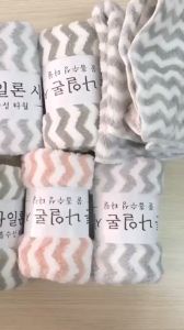 Khăn mặt lông cừu Hàn Quốc COMBO 5 cái Khăn tắm lông siêu mượt hàng xuất khẩu kích thước 30x50cm