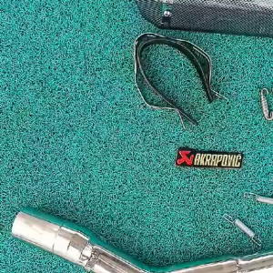 370mm Akrapovic  full system / silencer on CBR v2
