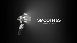Zhiyun Smooth 5S ไม้กันสั่น สำหรับสมาร์ทโฟน พร้อมไฟ LED ใช้งานง่าย น้ำหนักเบา Smartphone Gimbal