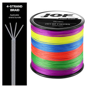JOF Braided Fishing Line 4 Strands 1000M 500M 300M 100M Multifilament Line Carp Fishing 8-80LB PE Line Sea Fishing Braid Wire