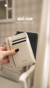 Ví đựng thẻ có khóa kéo SEEME Mina Cardholder