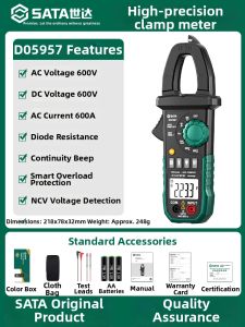 SATA | Intelligent Digital Clamp Multimeter