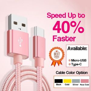 🤞Original+FREE Shipping+COD🤞 Heavy Duty Metal Nylon Braided USB Fast Charger Data Cable 1M 2M 3M For iPhone X 7 6 5