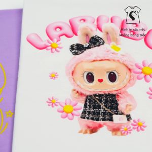 Set váy bé gái Labubu Bomines Bộ áo chân váy dễ thương cho bé 4-12 tuổi 14-36kg SETCVLABUBU