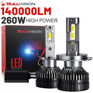 Bullvision K5C Mini H7 H4 H1 Long Life Led Headlight Bulb 6000K K6C Led 9005 HB3 H11 H8 Lamp Bulb 9006 HB4 Led Light For Car 12V