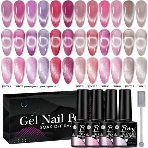 Bộ Gel Làm Móng Dạng Lưới 12 Màu Có Nam Châm Để Làm Móng Trị Liệu Bằng Ánh Sáng Lâu Dài Thích Hợp Cho Các Tiệm Làm Móng Bộ Sơn Gel Copolymer Chuyên Nghiệp Dành Cho Tiệm Làm Móng