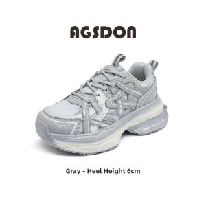 Agsdon | Height Increasing Thick Sole Sneakers for Women