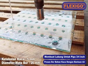 Mata Bor Diamond untuk Kaca & Granite 50 mm ( harap baca deskripsi )