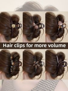 NING ZHOU | Large Hair Volume Hair Clips For Women