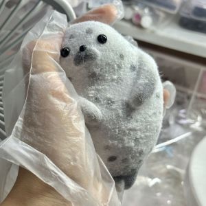 Kawaii Squishy Seal Squeeze Toys Super Soft Pinching Fingertip Toy Slow Rebound Antistress Gift Stress Relief Adult Sensory Toy