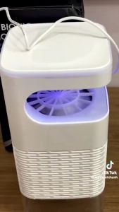 BẢO HÀNH 1 NĂM  LOẠI 1 22 CM Đèn bắt muỗi tự động cao cấp mẫu mới năm 2025 tỉ lệ diệt muỗi  côn trùng cao với công nghệ ánh sáng xanh kiêm đèn ngủ và quạt gió siêu mạnh phiên bản cải tiến hoạt động êm ái không ồn máy bắt muỗi tự động