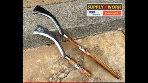 มีดพร้า มีดถาง มีดหวด มีดตัดอ้อย มีดทำสวน ใบโค้งปลายตัด ขนาดใบมีด 12 นิ้ว ด้ามไม้เนื้อแข็ง ด้ามสั้นและด้ามยาว