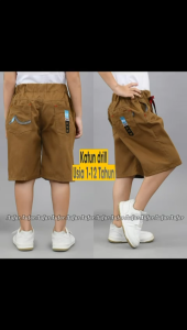 CELANA CHINO PENDEK ANAK LAKI LAKI TERBARU VARIASI BORDIR