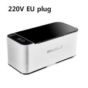 Máy Làm Sạch Siêu Âm Tần Số Cao 46kHz Dành Cho Kính Và Đồ Trang Sức - Máy Làm Sạch Siêu Âm Nhỏ Gọn Với Dung Tích Bể Rửa 500-700ml