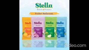 STELLA POCKET BATHROOM FRAGRANCE 10G  ORANGE SUNKISTLUXURIOUS FLOWERBLUE FREESIAEXOTIC FRUITPURPLE LILYGREEN APPLE  COMBO