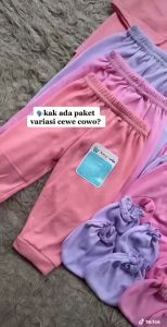 21pcs Paket Premium Baju Bayi Celana Bayi Perlengkapan Baju Celana Bayi Baru Lahir SNI Promo 9.9