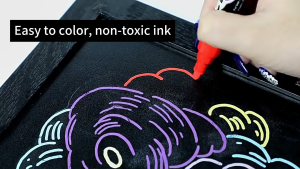 Acrylic Marker Set 8Pcs Non Toxic Liquid Chalk Christmas DIY Graffiti Marker Pens Advertising Pen Blackboard Graffiti Pen(3/6/10mm）