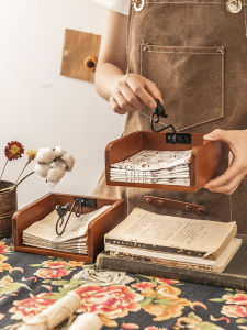 Scandinavia Glen Gỗ Hộp Đựng Khăn Giấy Gỗ Thật Sáng Tạo Khăn Ăn Giá Đỡ Thương Mại Để Bàn Cá Tính Bảo Quản Khăn Ăn Bằng Gỗ Hộp Nhà Hàng