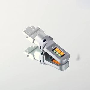 Đèn LED DRL 2 Trong 1 Cho Ô Tô Tích Hợp Xi Nhan Chuẩn Canbus Không Lỗi Đèn Hai Màu 1157 P21/5W BAY15D T25 3157 T20 7443 12V