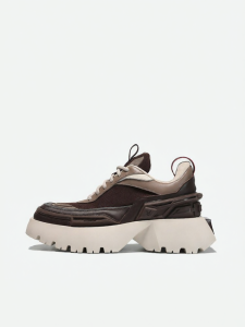 ogr | Punk Thick Sole Derby Shoe Height Increasing