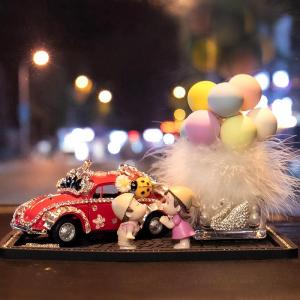 Goddess Style Car Interior Decorative Ornaments Benz BMW Car Perfume Ladies Center Console Aromatherapy Car Fragrance