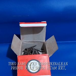 Paku Beton Hitam 25mm - 1\" RRT / Paku Beton Hitam 1\"